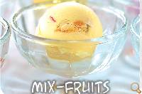Mix fruits Ice cream