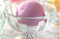 Yam ice cream
